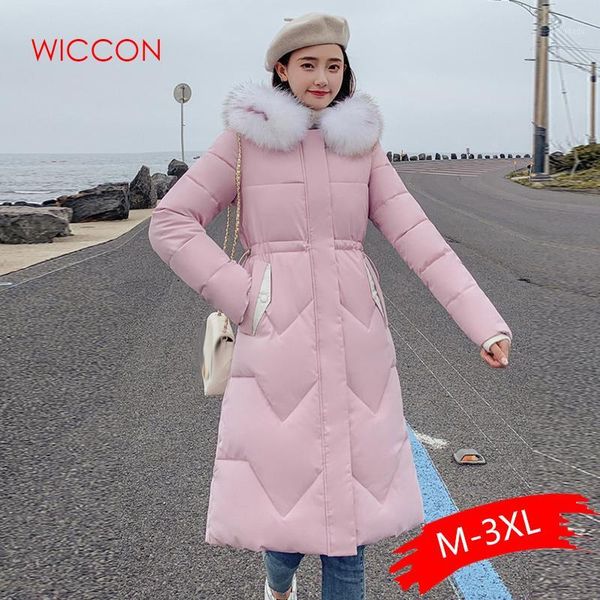 women winter space cotton parkas female thick large plus size fur collar over the knee warm fashion solid color hooded coats1, Black
women winter space cotton parkas female thick large plus size fur collar over the knee warm fashion solid color hooded coats1, Black