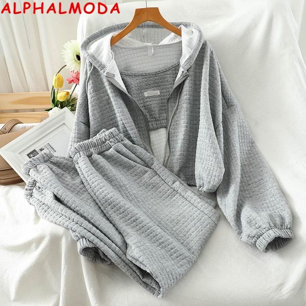 alphalmoda спортивная одежда повседневная костюм осень crop top жилет толстовка с капюшоном пальто tie leg pants3pcs одежда set женщины моды, Gray
alphalmoda спортивная одежда повседневная костюм осень crop top жилет толстовка с капюшоном пальто tie leg pants3pcs одежда set женщины моды, Gray