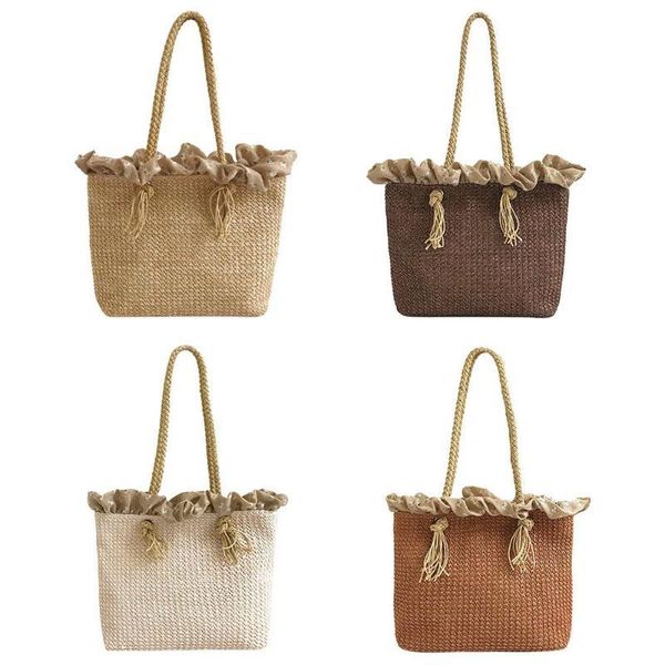 retro summer women durable weave big beach bag shoulder bag casual rattan straw bags bohemia style travel totes
retro summer women durable weave big beach bag shoulder bag casual rattan straw bags bohemia style travel totes