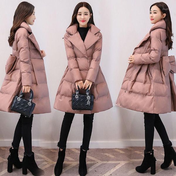 women 2021 new winter fashion mid-long loose thicken warm jakctes female cotton-padded coats ladies warm pockets parkas m3791, Black
women 2021 new winter fashion mid-long loose thicken warm jakctes female cotton-padded coats ladies warm pockets parkas m3791, Black