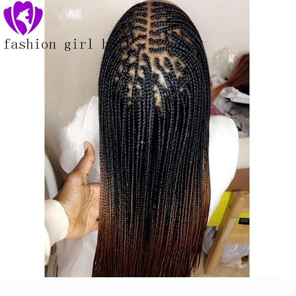 new braided box braids wig heat resistant fiber 24 inch ombre brown wig with baby hair braided synthetic lace front wigs for women, Black;brown
new braided box braids wig heat resistant fiber 24 inch ombre brown wig with baby hair braided synthetic lace front wigs for women, Black;brown