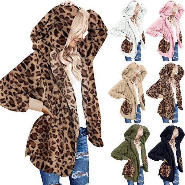 2021 new winter warm coat fashion women parkas faux fur fuzzy hooded outerwear coat leopard pocket patchwork female parkas1, Black;brown
2021 new winter warm coat fashion women parkas faux fur fuzzy hooded outerwear coat leopard pocket patchwork female parkas1, Black;brown