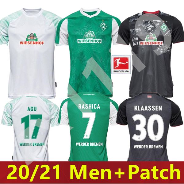 2020 2021 sv werder bremen 3rd city jersey men kids kit bittencourt klaassen m.eggestein soccer jersey osako selke rashica football jersey, Black;yellow