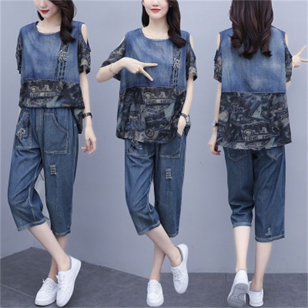 casual suit for korean woman sweater plus size suits and jean sets hare elastic waistband capris hoodies + pants vxj0, White
casual suit for korean woman sweater plus size suits and jean sets hare elastic waistband capris hoodies + pants vxj0, White