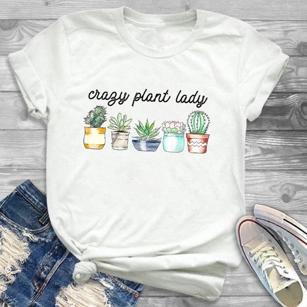ZOGANKIN Women Fashion Plants Cactus Print Womens Female Graphic O-neck T Shirt T-Shirt Streetwear Tee Shirt Tops T-shirts #t21z, White
ZOGANKIN Women Fashion Plants Cactus Print Womens Female Graphic O-neck T Shirt T-Shirt Streetwear Tee Shirt Tops T-shirts #t21z, White