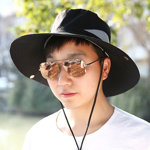 fisherman hat men outdoor benny hats mountaineering fishing sunshade cap women folding sun hat korean sunscreen caps, Blue;gray
fisherman hat men outdoor benny hats mountaineering fishing sunshade cap women folding sun hat korean sunscreen caps, Blue;gray