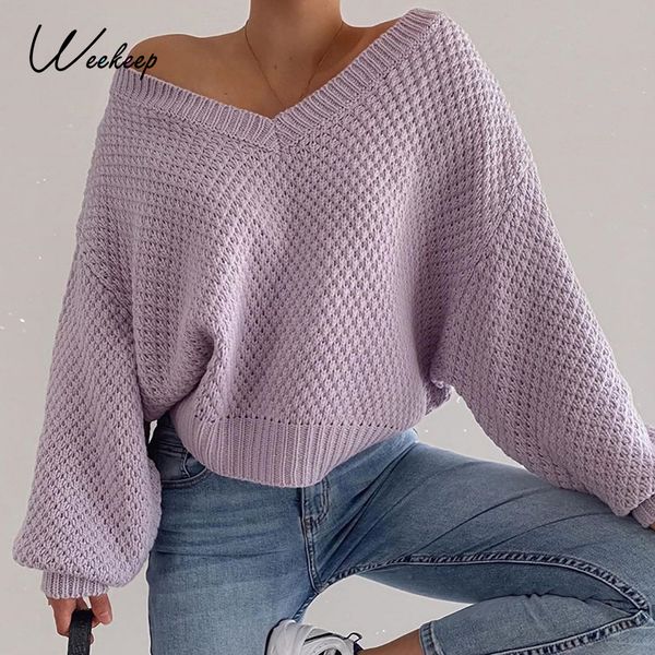 weekeep y2k solid preppy style knitwear sweater women pullovers harajuku casual oversize jumper streetwear knitwear 2020 new, White;black
weekeep y2k solid preppy style knitwear sweater women pullovers harajuku casual oversize jumper streetwear knitwear 2020 new, White;black