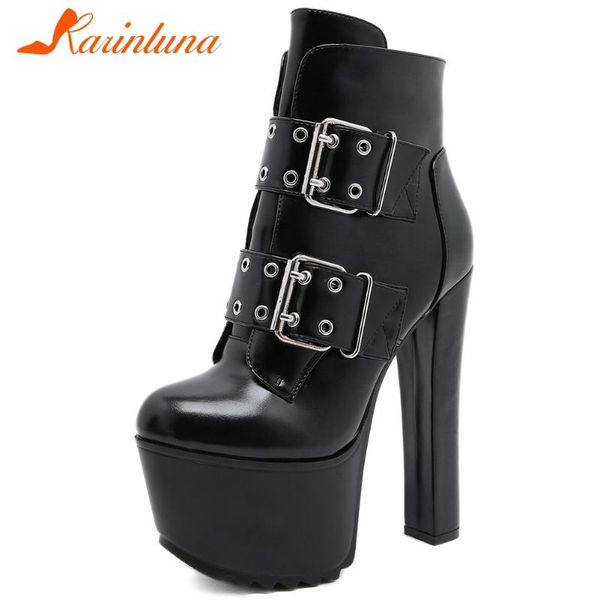 boots karin fashion female square high heels round toe buckle strap ankle women 2021 party shoes woman, Black
boots karin fashion female square high heels round toe buckle strap ankle women 2021 party shoes woman, Black