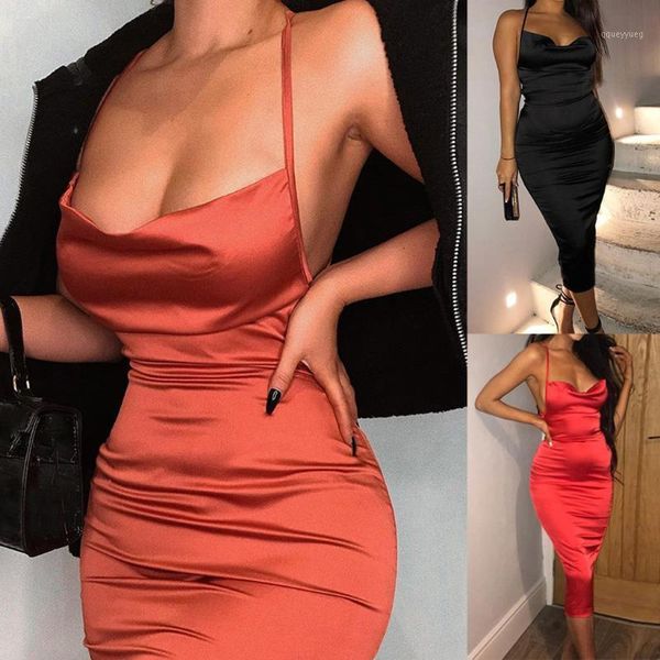 casual dresses women's ladys skinny camisole low-cut sleeveless backless solid color 2021 maxi dress vestidos1, Black;gray
casual dresses women's ladys skinny camisole low-cut sleeveless backless solid color 2021 maxi dress vestidos1, Black;gray