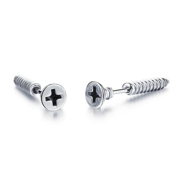 stud punk style stainless steel lag spike design earrings men women ear jewelry rock gothic piercing earring wholesale, Golden;silver
stud punk style stainless steel lag spike design earrings men women ear jewelry rock gothic piercing earring wholesale, Golden;silver