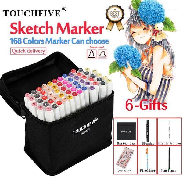 gift sets touchfive 168colors art markers alcohol based pen dual head sketch brush for drawing manga design overseas warehouse1
gift sets touchfive 168colors art markers alcohol based pen dual head sketch brush for drawing manga design overseas warehouse1
