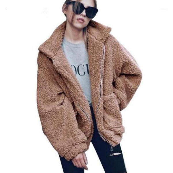 faux lambswool oversized jacket coat winter black warm hairly jacket women autumn outerwear 2020 new female overcoat1, Black;brown
faux lambswool oversized jacket coat winter black warm hairly jacket women autumn outerwear 2020 new female overcoat1, Black;brown