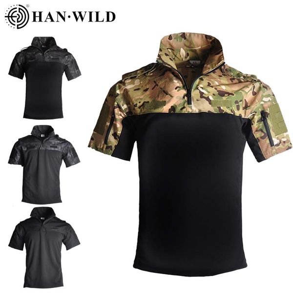 han wild men military tactical t shirt quick dry short sleeve camouflage army t shirt breathable hiking trekking hunting t-shirt, Gray;blue
han wild men military tactical t shirt quick dry short sleeve camouflage army t shirt breathable hiking trekking hunting t-shirt, Gray;blue