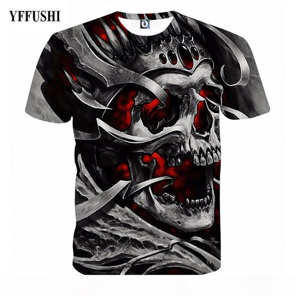 yffushi 2018 new male female 3d t shirt unique iron skull print 3d hip hop tees summer cool black t-shirt men plus size 5xl, White;black
yffushi 2018 new male female 3d t shirt unique iron skull print 3d hip hop tees summer cool black t-shirt men plus size 5xl, White;black