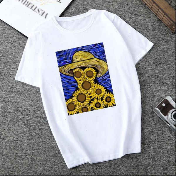van gogh printed womens t shirt harajuku summer female tee for lady girl funny round neck t shirts aesthetic streetwear, White
van gogh printed womens t shirt harajuku summer female tee for lady girl funny round neck t shirts aesthetic streetwear, White