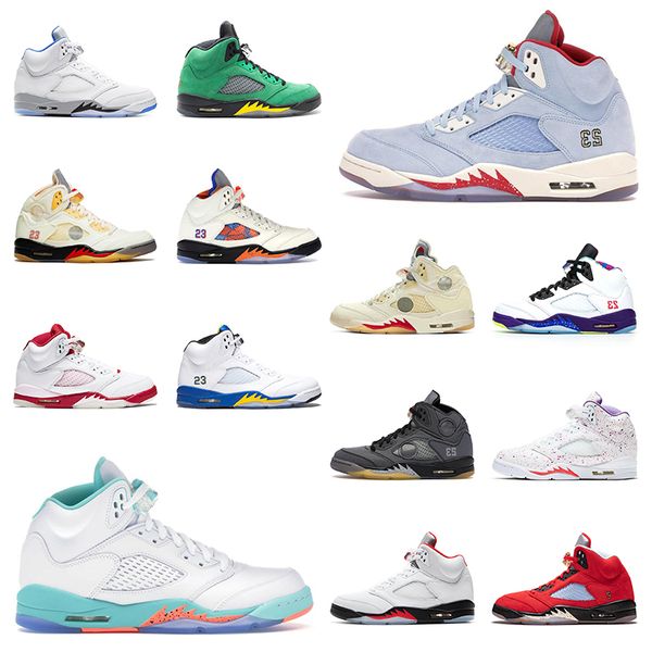 fashion jumpman 5 5s basketball shoes men women laney yellow oregon ducks light aqua ice blue green designer sport sneakers 40-47, White;red
fashion jumpman 5 5s basketball shoes men women laney yellow oregon ducks light aqua ice blue green designer sport sneakers 40-47, White;red