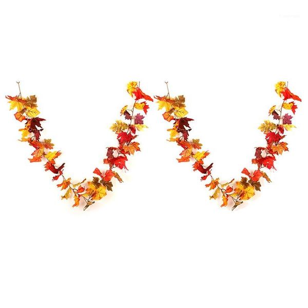 2 pcs autumn garland, fall hanging plant for home garden wall doorway backdrop fireplace1
2 pcs autumn garland, fall hanging plant for home garden wall doorway backdrop fireplace1