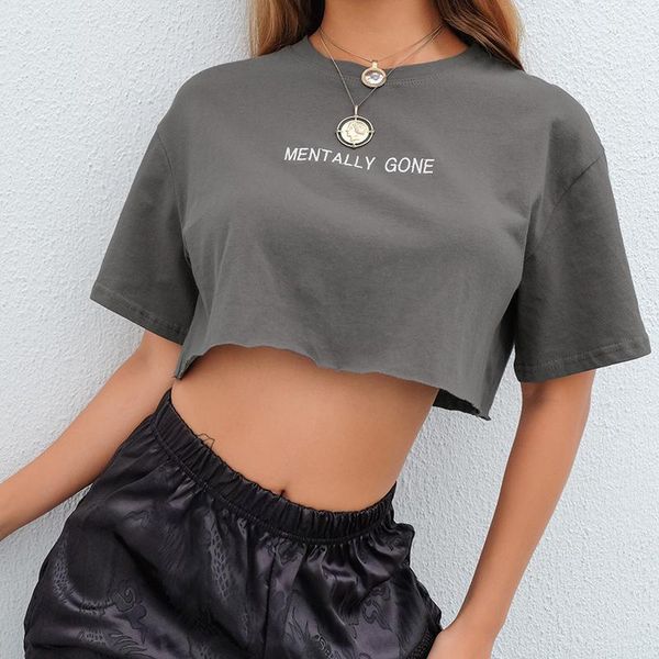 women's t-shirt summer embroidery letter basic crop t shirt loose casual harajuku tshirt women kawaii tee korean cute clothing, White
women's t-shirt summer embroidery letter basic crop t shirt loose casual harajuku tshirt women kawaii tee korean cute clothing, White