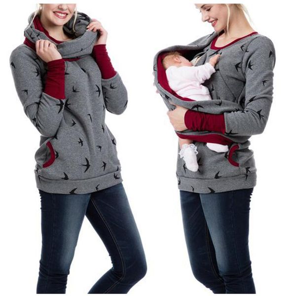 women pregnant blouse hoodie sweatershirt maternity breastfeeding nursing jumper shirt mom casual winter hoodies, Black
women pregnant blouse hoodie sweatershirt maternity breastfeeding nursing jumper shirt mom casual winter hoodies, Black