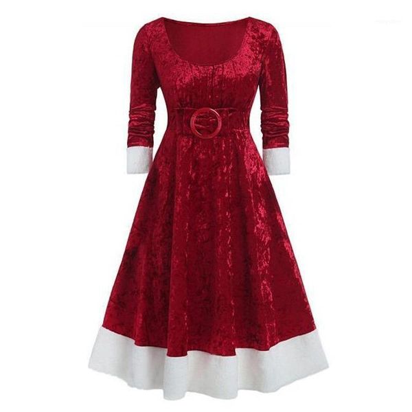 winter women christmas dress vintage velvet robe elegant girls party xmas long sleeve plus size lady red dress 2021 new year1, Black;gray
winter women christmas dress vintage velvet robe elegant girls party xmas long sleeve plus size lady red dress 2021 new year1, Black;gray