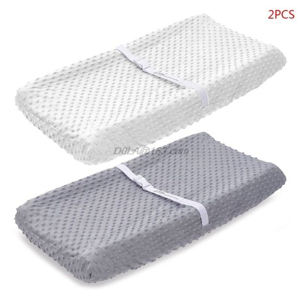 2 pcs soft reusable changing pad cover minky dot foldable travel baby breathable diaper pad sheets cover 201117
2 pcs soft reusable changing pad cover minky dot foldable travel baby breathable diaper pad sheets cover 201117