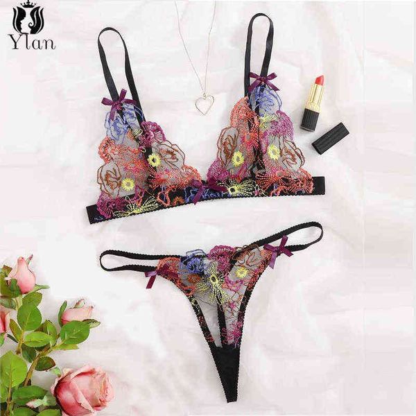 nxy set new underwear flower embroidery women' lingerie transparent bra thong three point bikini lace sensual 1222, Red;black
nxy set new underwear flower embroidery women' lingerie transparent bra thong three point bikini lace sensual 1222, Red;black