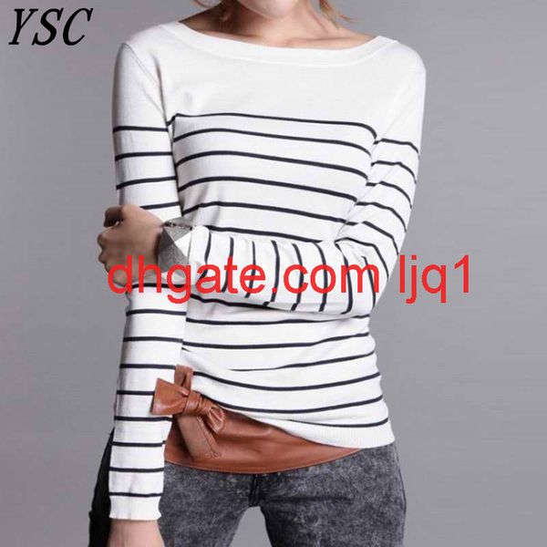 yunshucloset women's sweaters knitted cashmere wool sweater stripe woman winter clothes pullover ing, White;black
yunshucloset women's sweaters knitted cashmere wool sweater stripe woman winter clothes pullover ing, White;black