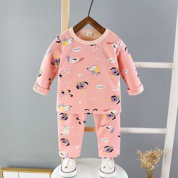 winter thermal underwear set autumn and new baby plush long sve pajamas two piece children's home wearup5g, Blue;red
winter thermal underwear set autumn and new baby plush long sve pajamas two piece children's home wearup5g, Blue;red
