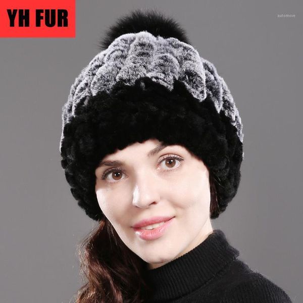 new style natural rex fur hat women winter warm knitted real rex fur caps big pom poms beanies cap1, Blue;gray
new style natural rex fur hat women winter warm knitted real rex fur caps big pom poms beanies cap1, Blue;gray