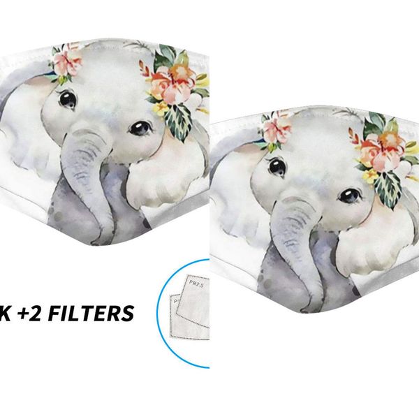 2021 latest animal fashion mask elephant printed new 3d cotton cloth mouth masks 1pc reusable face shield with 2 filters new
2021 latest animal fashion mask elephant printed new 3d cotton cloth mouth masks 1pc reusable face shield with 2 filters new