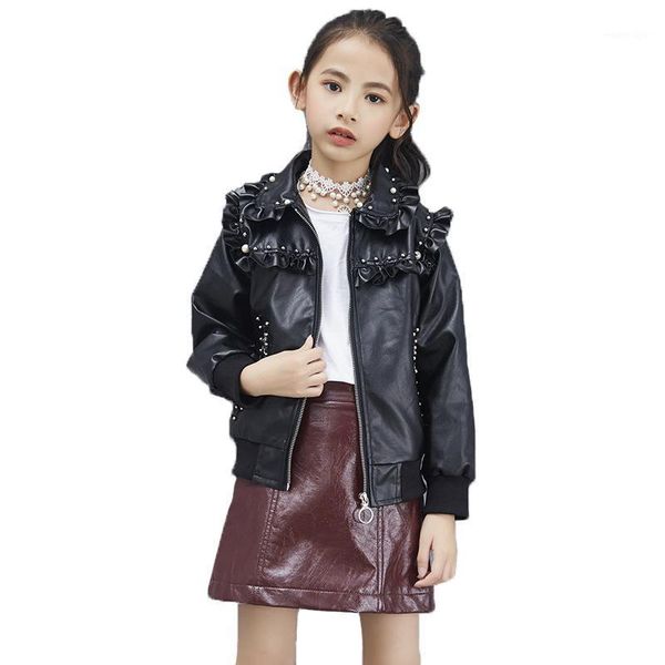 jackets spring autumn gilrs leather europe children's faux jacket girls kids lapel pu pearl clothing1, Blue;gray
jackets spring autumn gilrs leather europe children's faux jacket girls kids lapel pu pearl clothing1, Blue;gray