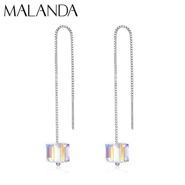 dangle & chandelier crystals from square beads drop earrings for women chain piercing earring fashion wedding jewelry gift, Silver
dangle & chandelier crystals from square beads drop earrings for women chain piercing earring fashion wedding jewelry gift, Silver