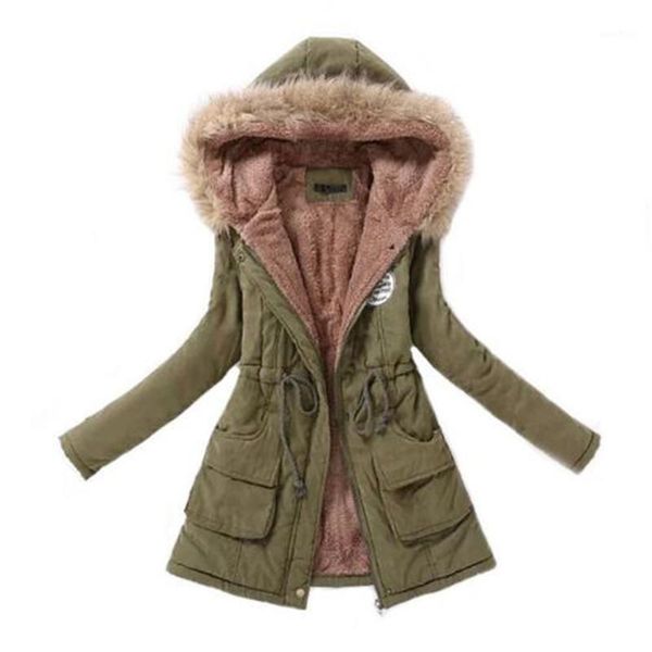 winter warm jackets women parka fashion faux fur hooded kraag casual long parka down katoen veteran laidies overjas1, Tan;black
winter warm jackets women parka fashion faux fur hooded kraag casual long parka down katoen veteran laidies overjas1, Tan;black