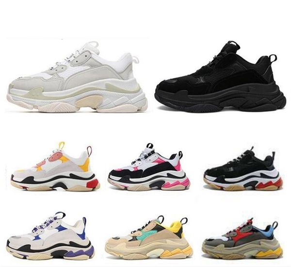 triple s paris dad luxury designer shoes golden vintage tripler casual platform mens women sneakers trainers chaussures de pour hommes, Black
triple s paris dad luxury designer shoes golden vintage tripler casual platform mens women sneakers trainers chaussures de pour hommes, Black