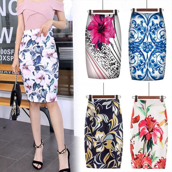 new skirt pencil high waist skirts vintage elegant style floral print flower skirt for women summer autumn, Black
new skirt pencil high waist skirts vintage elegant style floral print flower skirt for women summer autumn, Black