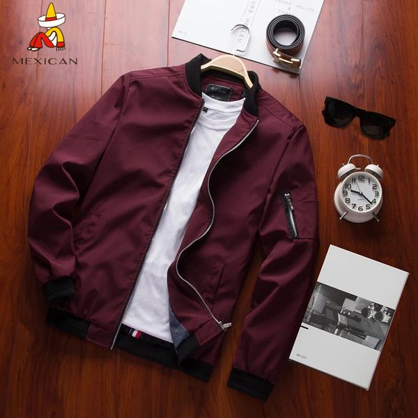 mexican new men's bomber zipper jacket male casual streetwear hip hop slim fit pilot coat men clothing plus large size 1027, Black;brown
mexican new men's bomber zipper jacket male casual streetwear hip hop slim fit pilot coat men clothing plus large size 1027, Black;brown