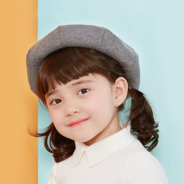 berets fashion hat for girls autumn and winter trendy octagonal knitted beret outdoor casual solid color kids caps, Blue;gray
berets fashion hat for girls autumn and winter trendy octagonal knitted beret outdoor casual solid color kids caps, Blue;gray