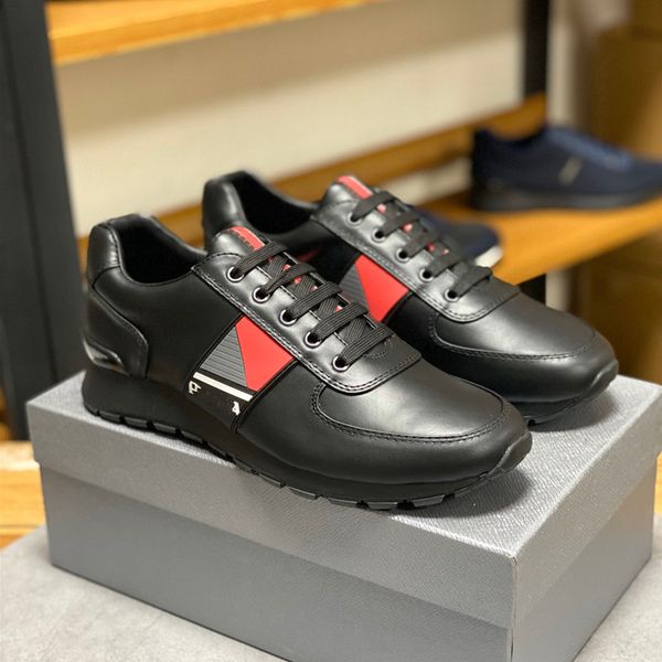 2021 new fashion gentleman designer genuine leather shoes advanced manual leisure sneaker size38~45 black white blue with orig
2021 new fashion gentleman designer genuine leather shoes advanced manual leisure sneaker size38~45 black white blue with orig