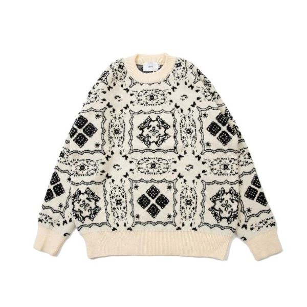 men pullover 2020 autumn sweater loose jumper personalized printing casual o-neck knitted sweaters man loose w1313, White;black
men pullover 2020 autumn sweater loose jumper personalized printing casual o-neck knitted sweaters man loose w1313, White;black