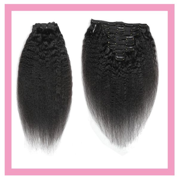 peruvian 100% human virgin hair extensions clip in hair products natural color 1b kinky straight yaki 8-24inch remy pure color clips on, Black;brown
peruvian 100% human virgin hair extensions clip in hair products natural color 1b kinky straight yaki 8-24inch remy pure color clips on, Black;brown