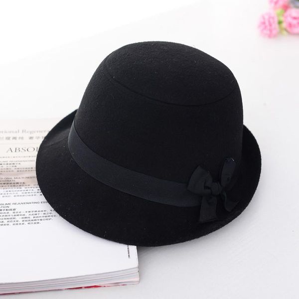 europe korean fall winter women's fedora caps vintage sun hats for woman lady wide brim felt bowknot hat for women bbyima bdehome, Black;white
europe korean fall winter women's fedora caps vintage sun hats for woman lady wide brim felt bowknot hat for women bbyima bdehome, Black;white