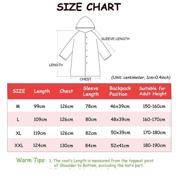 ladies men waterproof plastic thick long backpack rain coat jacket rainwear poncho hiking hooded schoolbag r bbyews
ladies men waterproof plastic thick long backpack rain coat jacket rainwear poncho hiking hooded schoolbag r bbyews