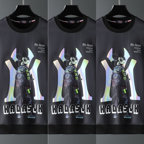 ryuu9 lighteuropean round 2020 autumn men's new color matching personalized sweater sweater pattern goods br men's sweatercombinat, Black
ryuu9 lighteuropean round 2020 autumn men's new color matching personalized sweater sweater pattern goods br men's sweatercombinat, Black