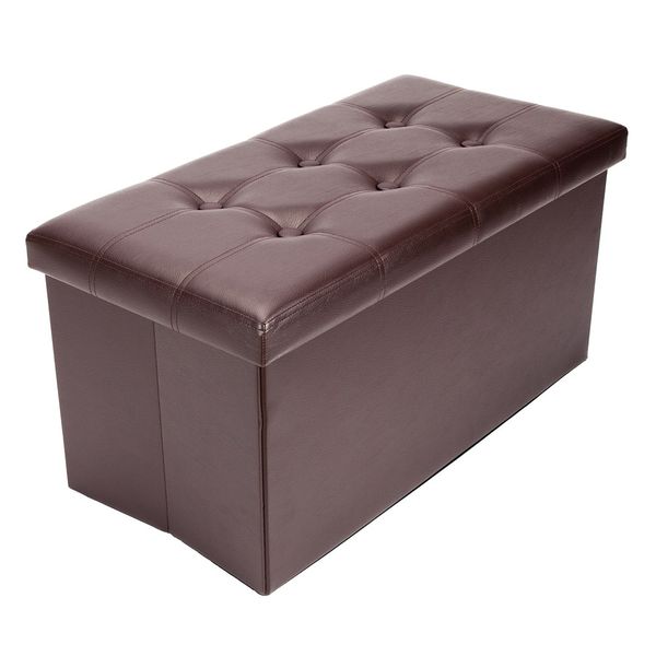 f-02l practical pvc leather rectangle shape surface with line footstool brown
f-02l practical pvc leather rectangle shape surface with line footstool brown
