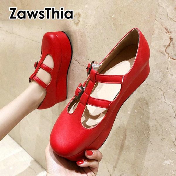 dress shoes zawsthia 2021 lolita korean japan round toe red pink girl buckle strap platform women sweet female mary janes pumps1, Black
dress shoes zawsthia 2021 lolita korean japan round toe red pink girl buckle strap platform women sweet female mary janes pumps1, Black