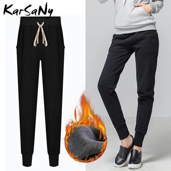 women's pants & capris karsany fleece warm women plus size winter harem thick trousers high waist loose velvet sweatpants1, Black;white
women's pants & capris karsany fleece warm women plus size winter harem thick trousers high waist loose velvet sweatpants1, Black;white