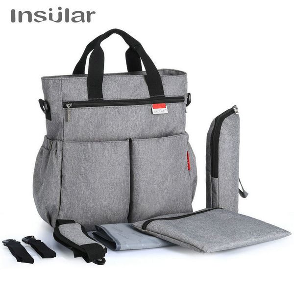 

insular mummy baby diaper mother tote backpack large capacity maternity nappy stroller travel nursing bag bolsa 201120