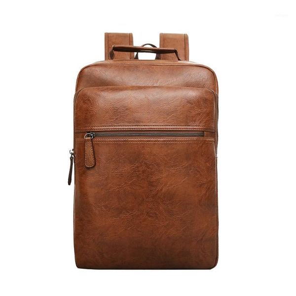 backpack fashion shoulder bags men pu leather lapmale casual school bag large capacity travel quality men's bags1
backpack fashion shoulder bags men pu leather lapmale casual school bag large capacity travel quality men's bags1