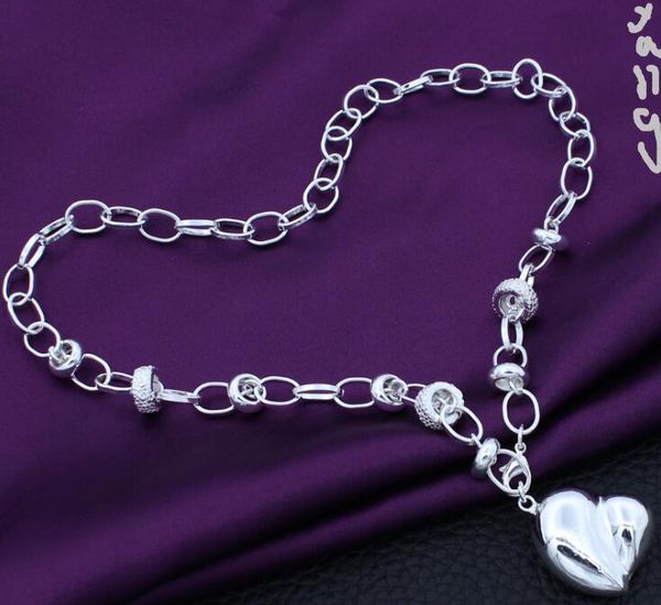 fashion european and american classic trend personality exquisite glossy three-dimensional heart necklace 925 silver plated factory, Black
fashion european and american classic trend personality exquisite glossy three-dimensional heart necklace 925 silver plated factory, Black
