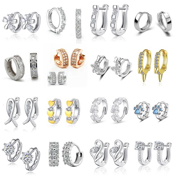 fanqieliu cute small crystal woman real 925 sterling silver hoop earrings women u shape horseshoe earring fql20f12er1, Black
fanqieliu cute small crystal woman real 925 sterling silver hoop earrings women u shape horseshoe earring fql20f12er1, Black